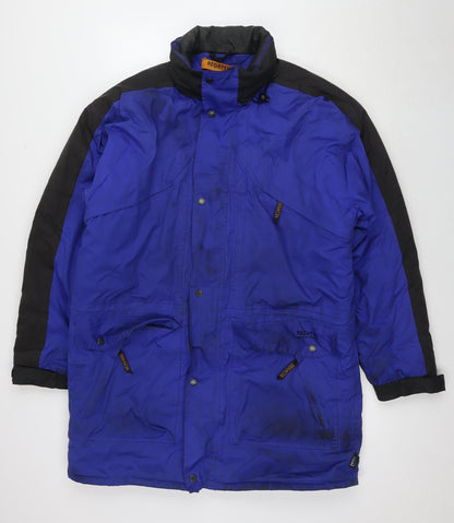 Mens UK Size L Regatta Blue Parka Coat