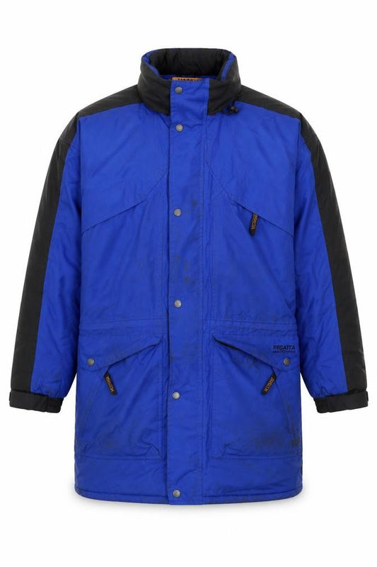 Mens UK Size L Regatta Blue Parka Coat
