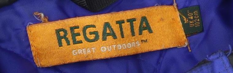 Mens UK Size L Regatta Blue Parka Coat