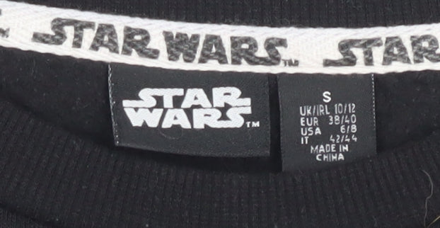 Star Wars Black Unisex S Pullover Crew Neck Sweatshirt