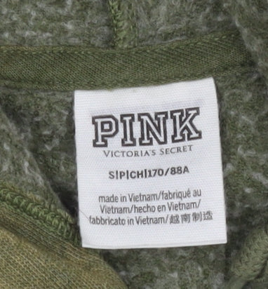 Victoria's Secret Pink Women's Green Pullover Hoodie Size S