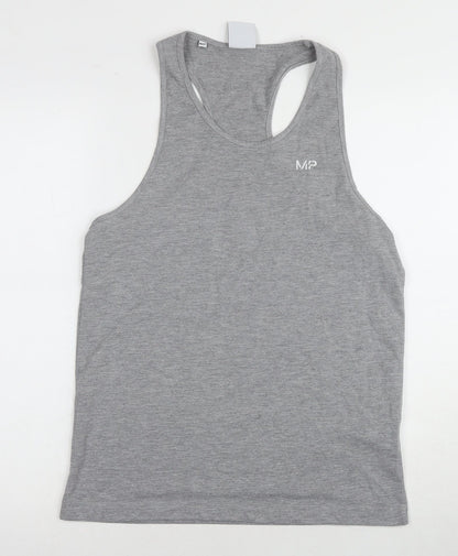 MP Men's Grey XS Tank Top for Gym & Training