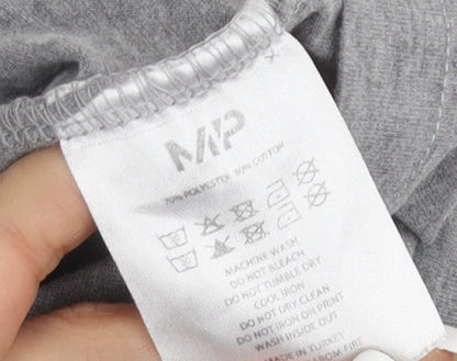 MP Men's Grey XS Tank Top for Gym & Training