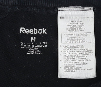 Reebok Men's Black Jogger Tracksuit M Regular Gym Comfortable