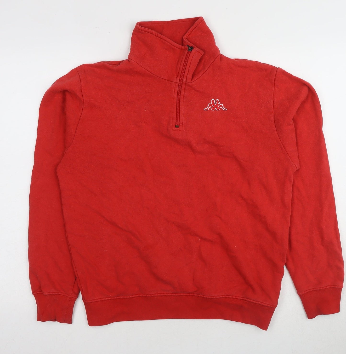 Mens UK Size S Kappa Red Pullover Sweatshirt