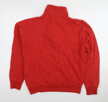 Mens UK Size S Kappa Red Pullover Sweatshirt