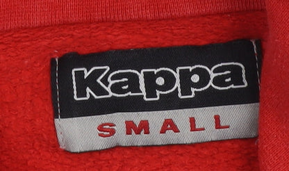 Mens UK Size S Kappa Red Pullover Sweatshirt