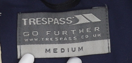 Womens UK Size M Trespass Blue Basic Jacket