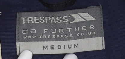 Womens UK Size M Trespass Blue Basic Jacket