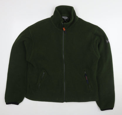 Highpoint Boys Green Basic Fleece Jacket, Size L