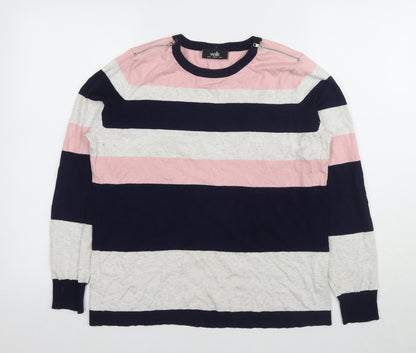 Womens UK Size 16 Wallis Multicoloured Pullover Jumper