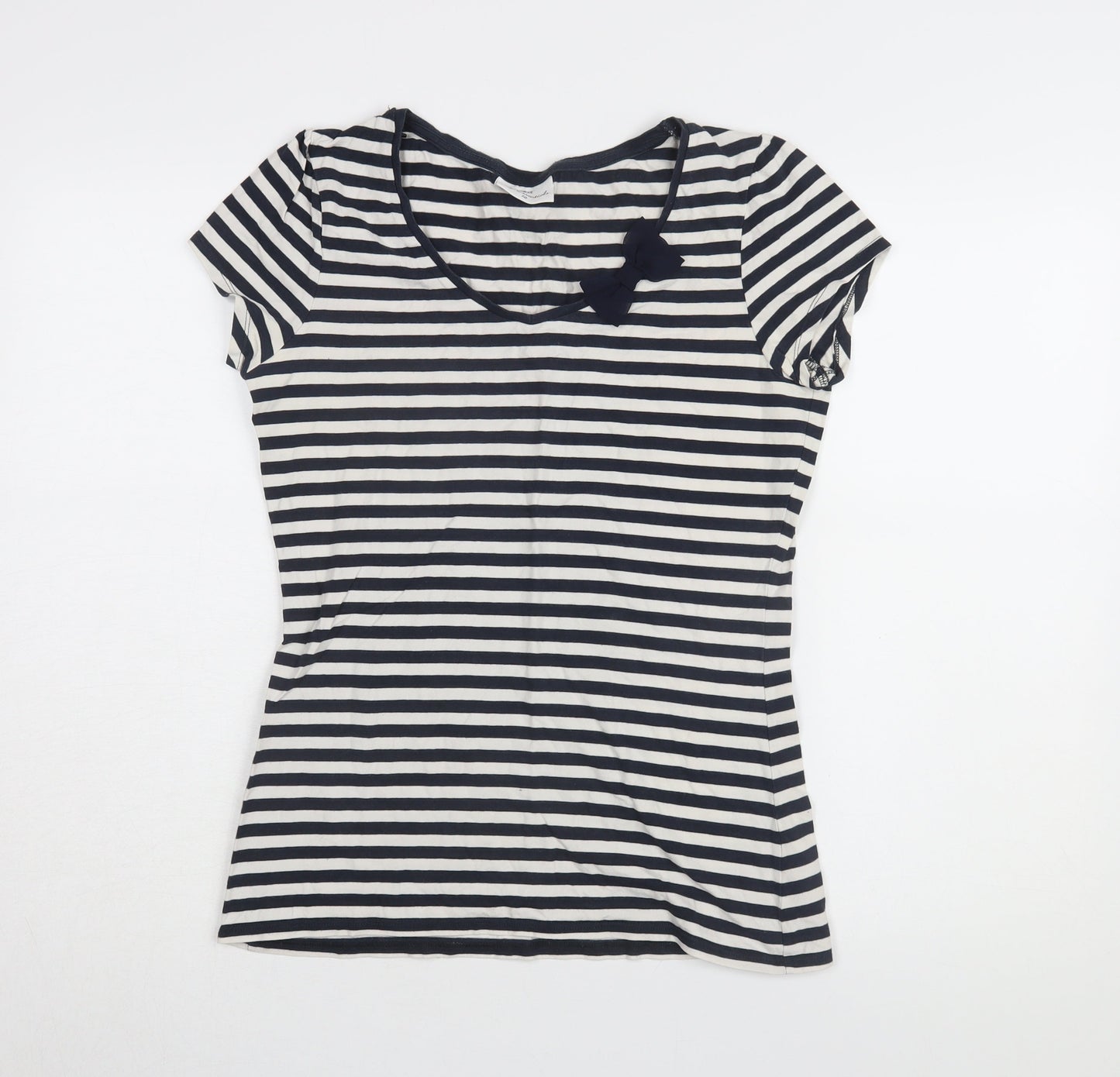 Womens UK Size 12 NEXT Black Basic T-Shirt