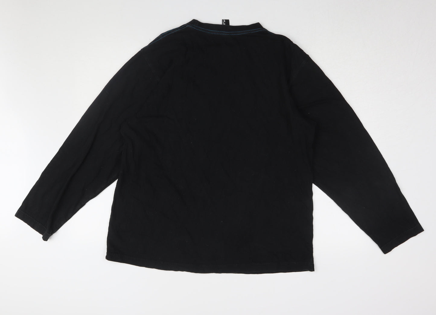 Flipback Boys Black Skull Graphic Long Sleeve T-Shirt 15-16 Years