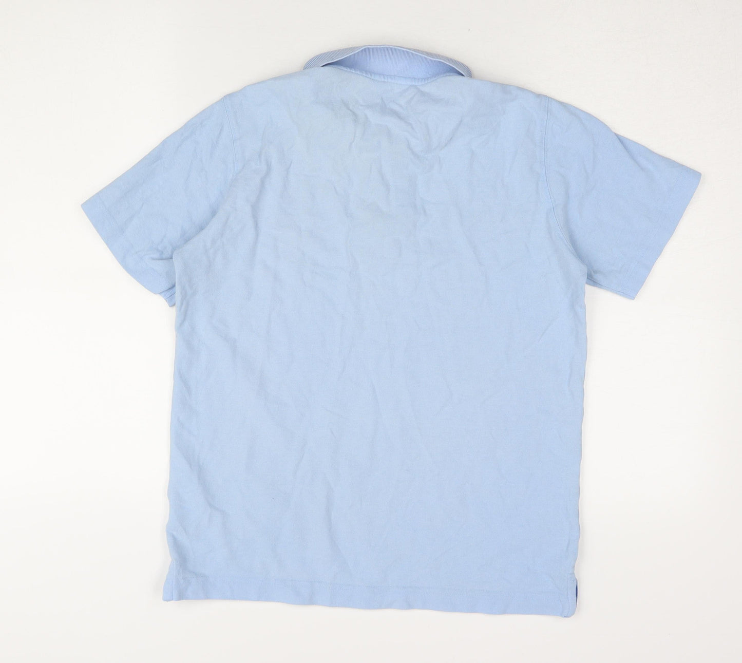 Cotton Traders Men's Blue XS Polo Shirt, Casual Style