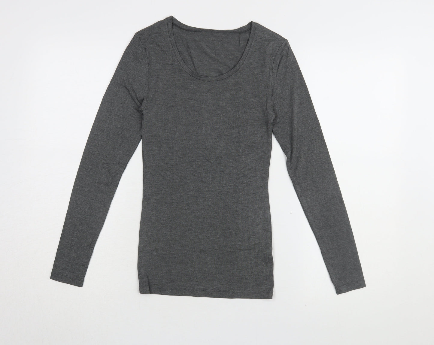 Womens UK Size 8 Marks and Spencer Black Basic T-Shirt