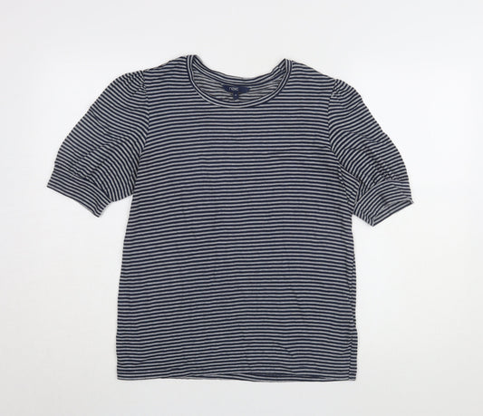 Womens UK Size 10 NEXT Blue Basic T-Shirt
