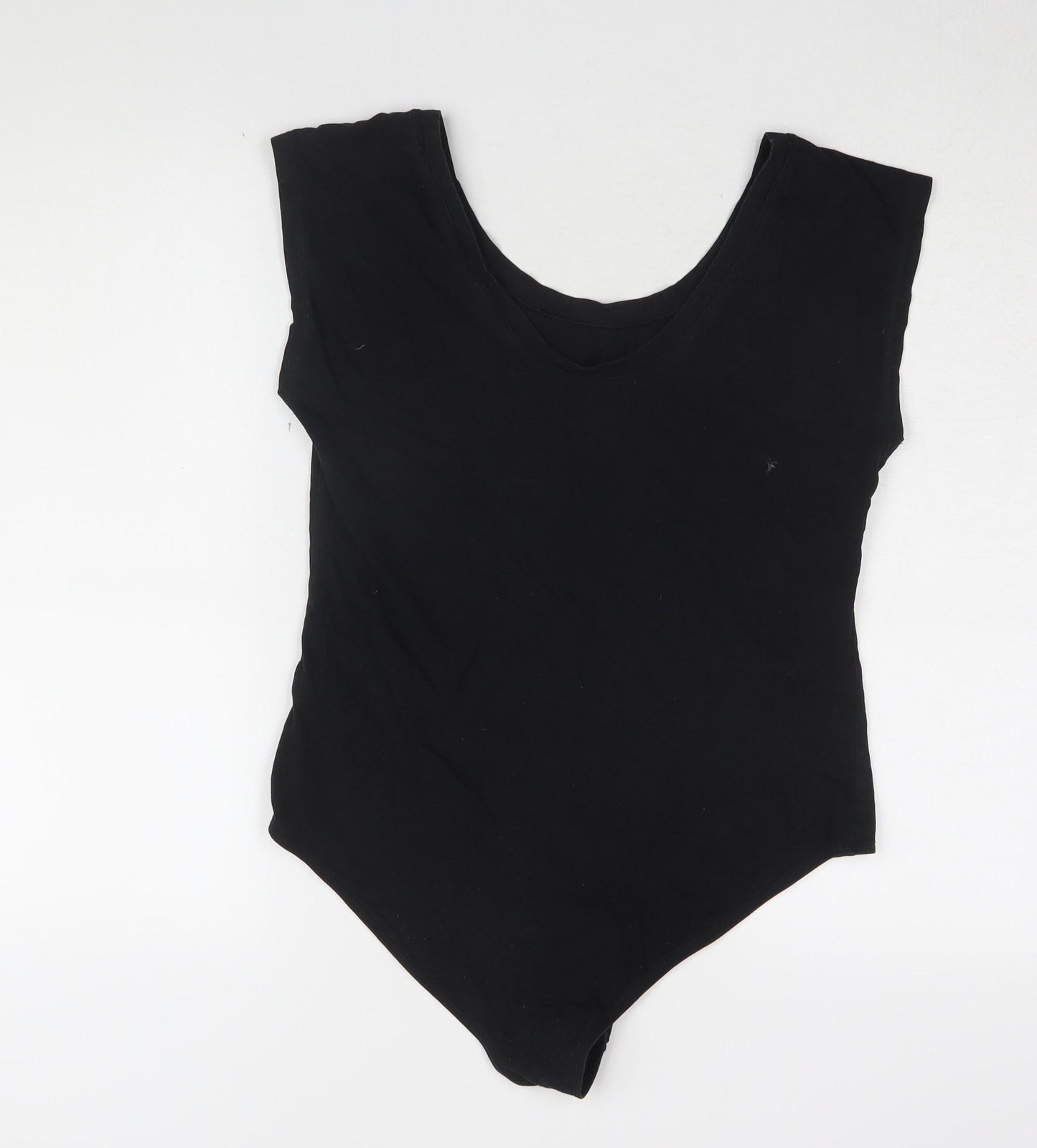 GAP Women's Black Sleeveless Bodysuit Large