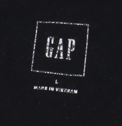 GAP Women's Black Sleeveless Bodysuit Large