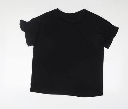 Studio Sleepwear Women's Black Nightshirt Size 12-14