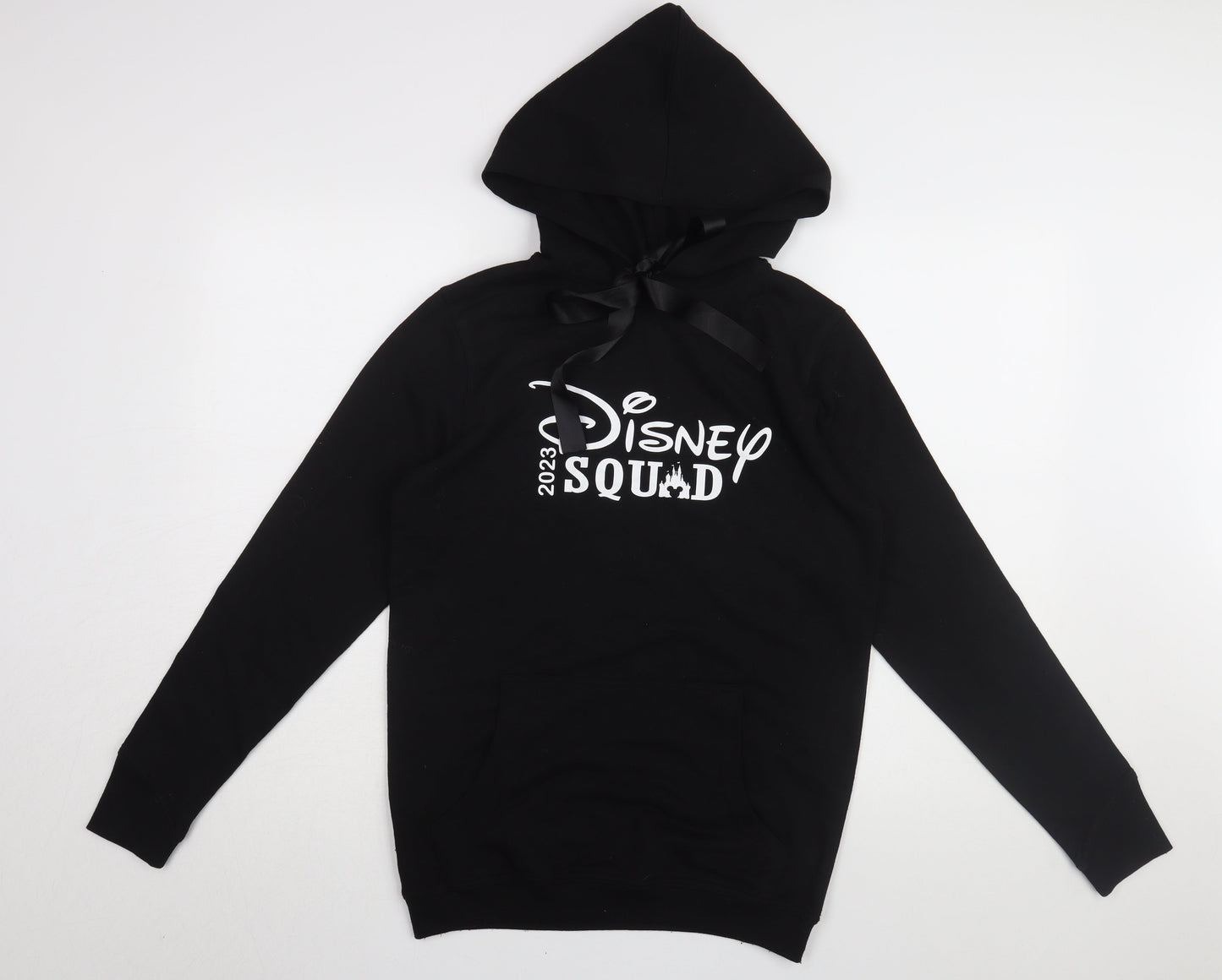 Women's Black Disney Hoodie XS, Pullover, Hooded, Size XS