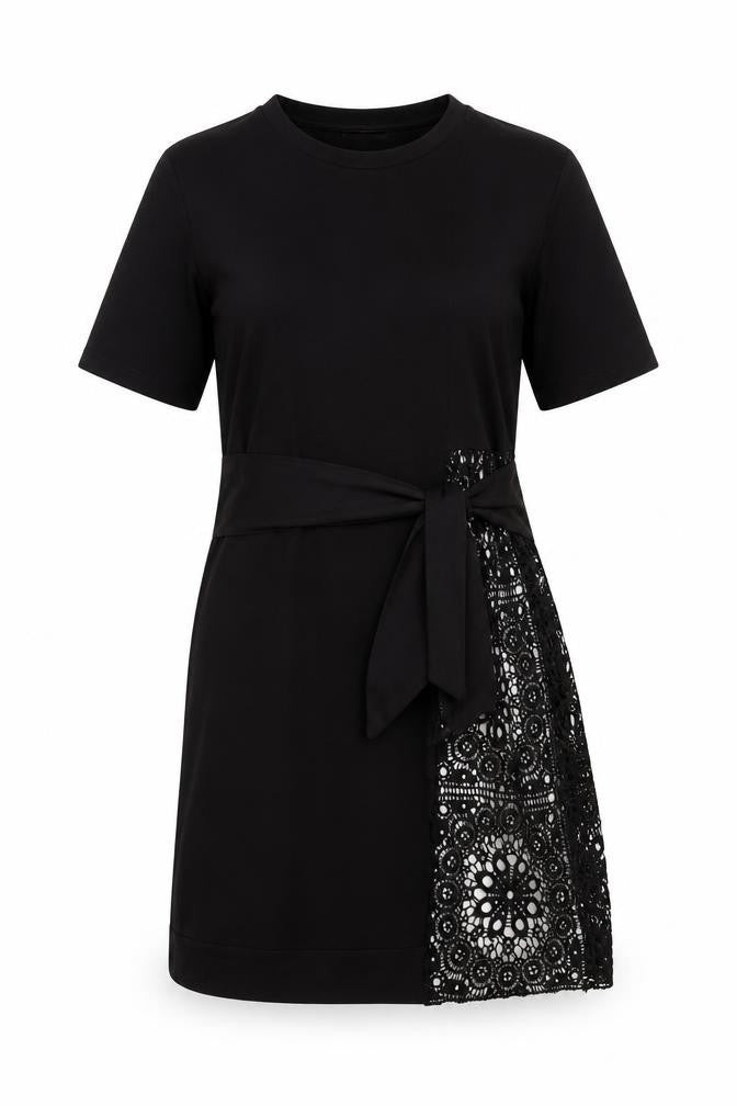 French Connection Women's Black Shift Dress Size 10