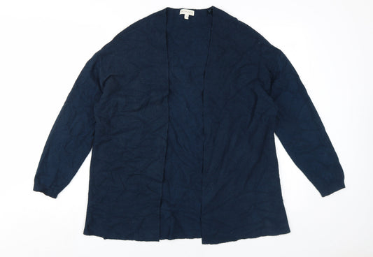 Womens UK Size M Monsoon Blue Cardigan Jumper