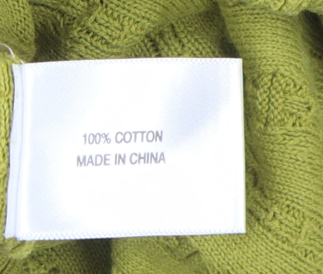 Womens UK Size M CC Green Pullover Jumper
