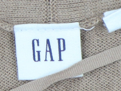 Womens UK Size 2 Gap Beige Cardigan Jumper