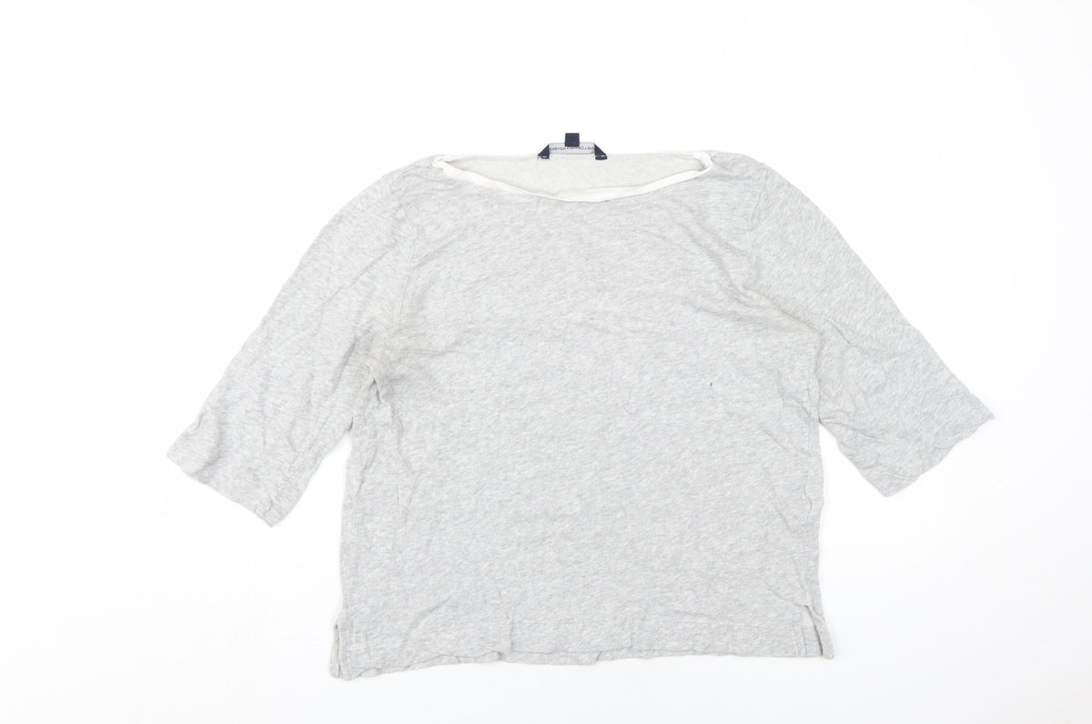 Womens UK Size S French Connection Grey Pullover Jumper