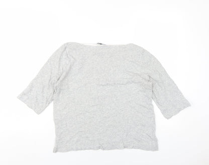 Womens UK Size S French Connection Grey Pullover Jumper