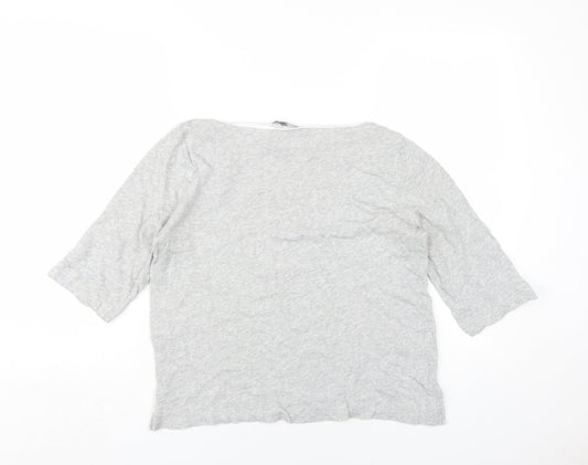 Womens UK Size S French Connection Grey Pullover Jumper