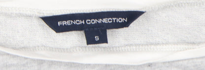 Womens UK Size S French Connection Grey Pullover Jumper