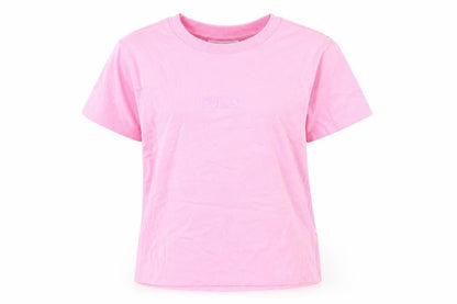 Womens UK Size XS FILA Pink Basic T-Shirt