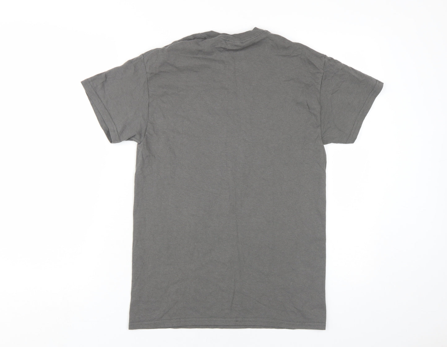 Mens UK Size S Gildan Grey  T-Shirt