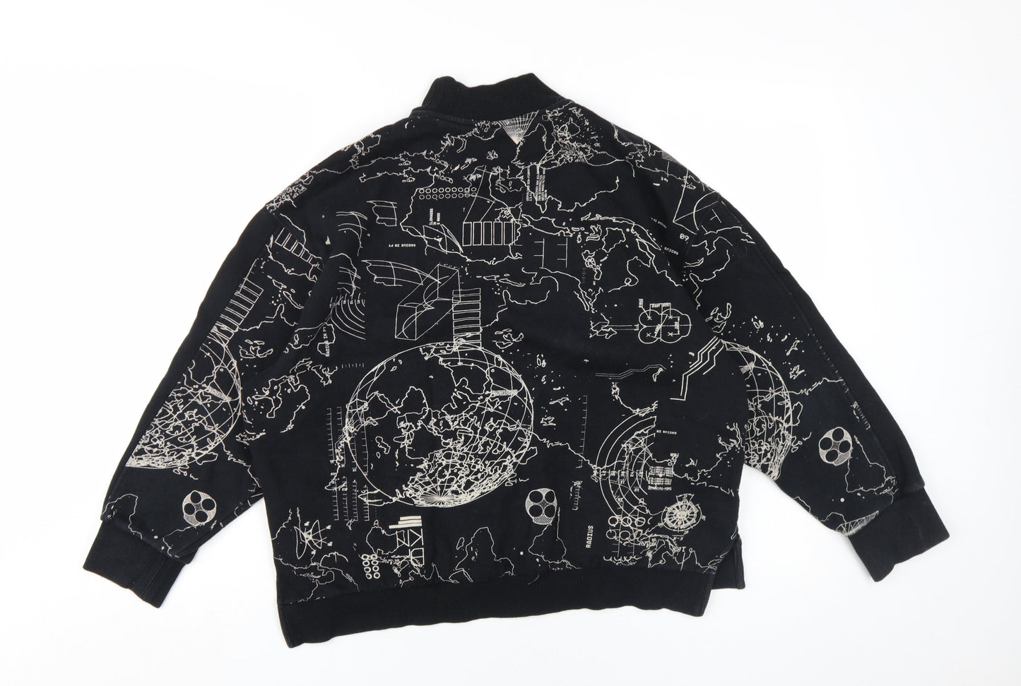 Brooklyn's Own Black Graphic Sweatshirt, Unisex Small