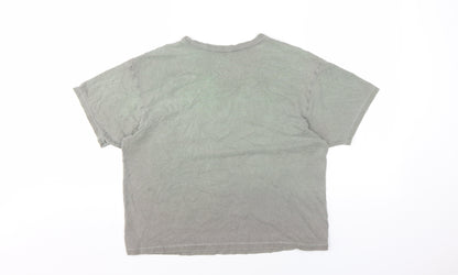 Rolling Stones Unisex Green Music T-Shirt Size S