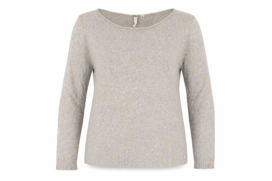 Womens UK Size 12 White Stuff Beige Pullover Jumper