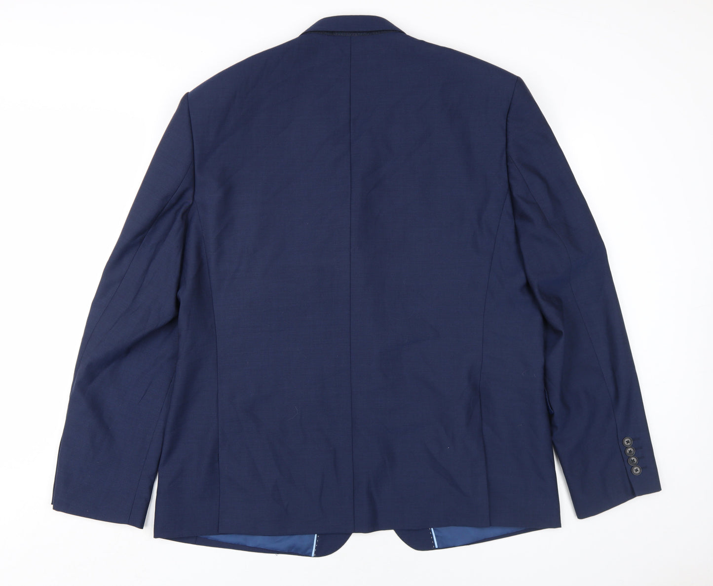 Mens UK Size 38 Marks and Spencer Regular Blue Suit Jacket