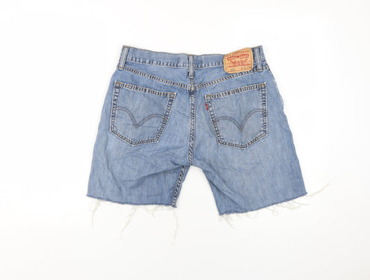 Levi's Men's Blue Denim Shorts, Regular, Size 32