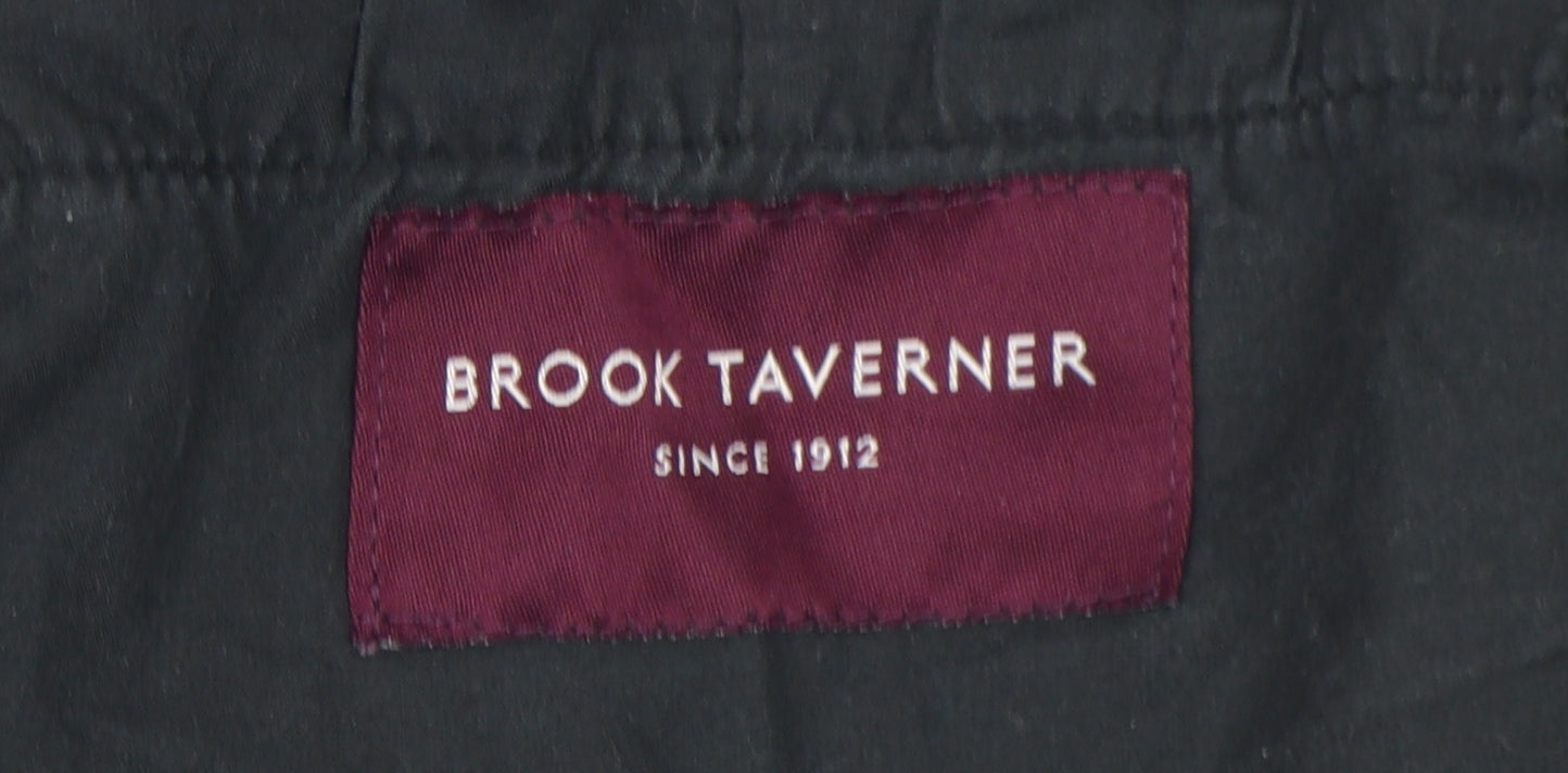 Brook Taverner Men's Blue Corduroy Trousers 38R