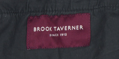 Brook Taverner Men's Blue Corduroy Trousers 38R