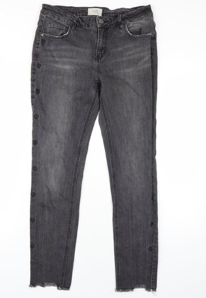 Hush Grey Skinny Jeans Women S Slim Fit