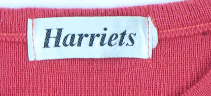 Harriets Women's Multicoloured Striped Pullover Jumper Size 10