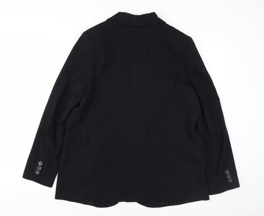 Marks & Spencer Women's Black Suit Jacket Size 14