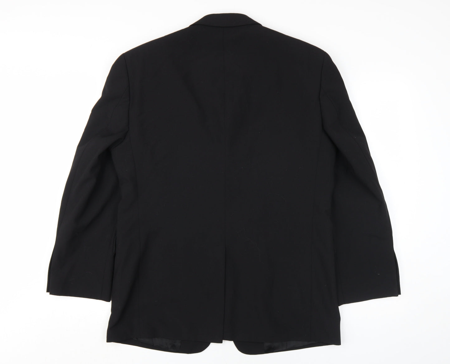 Mens UK Size 38 Tom English Regular Black Suit Jacket