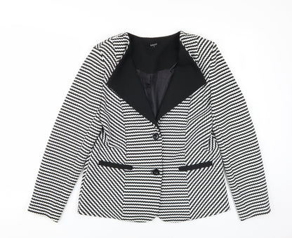 Womens UK Size 12 Klass Black Basic Jacket