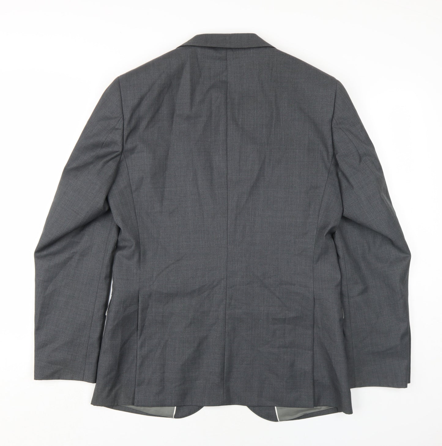 Mens UK Size 40 French Connection Regular Grey Suit Jacket