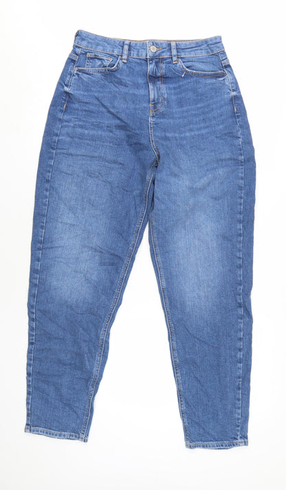 Womens UK Size 10 Marks and Spencer  Straight Blue Jeans