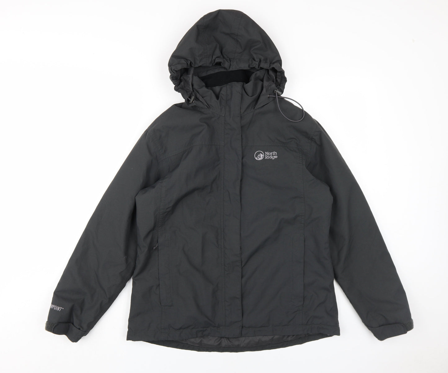 Womens UK Size 14 North Ridge Black Basic Jacket