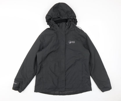 Womens UK Size 14 North Ridge Black Basic Jacket